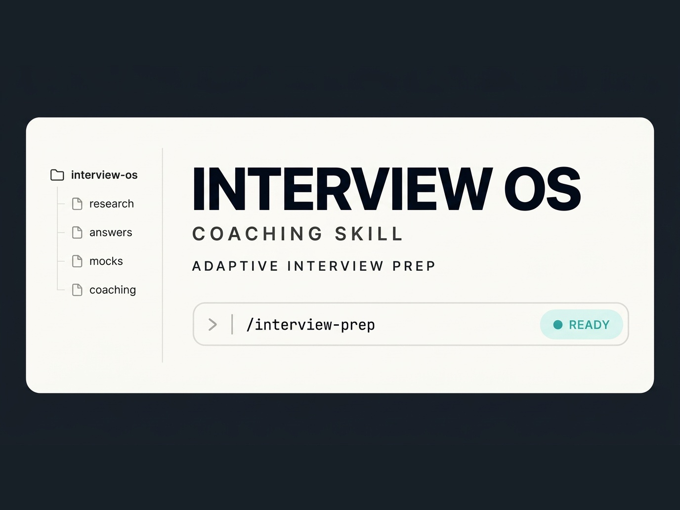 Interview OS - AI Project & Skills preview